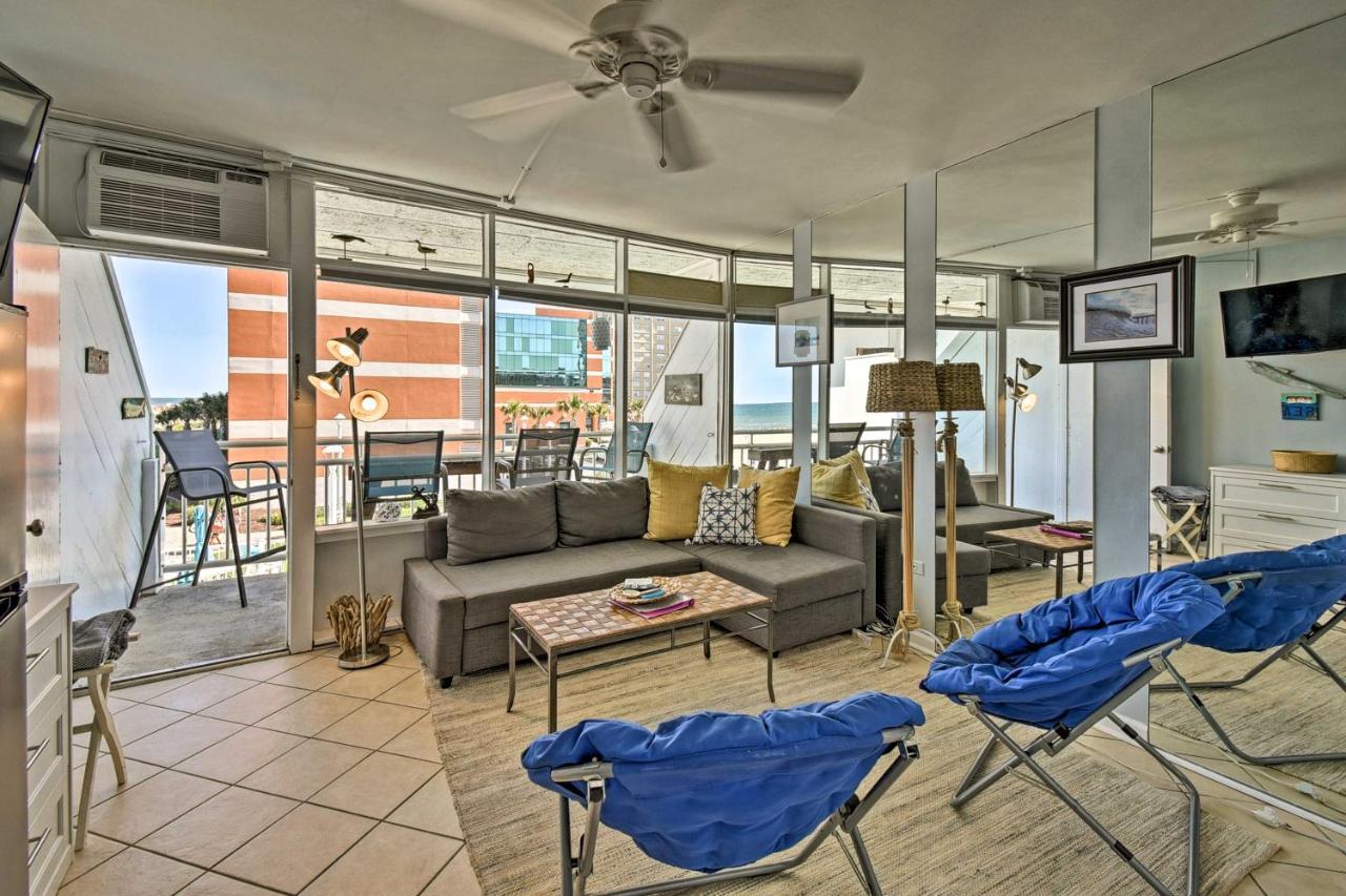 Oceanfront Resort Studio On Virginia Beach! Eksteriør bilde